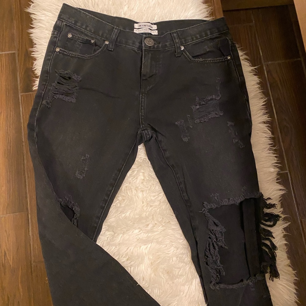 SZ 27 One Teaspoon Low rise boyfriend jeans